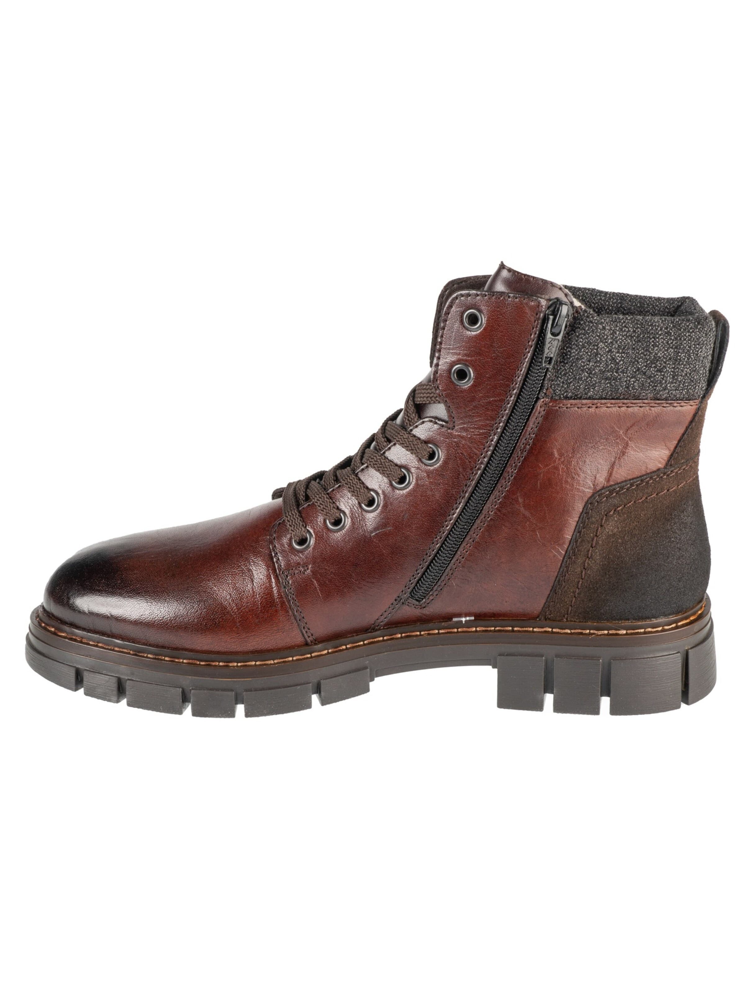 Rieker Lace-up boots 'Rieker Booties 32205' in Brown