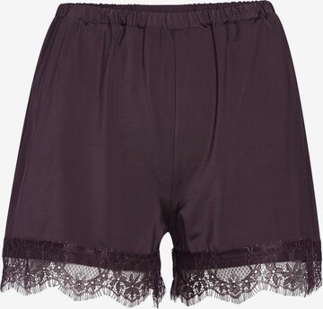 ESSENZA Pajama Pants 'Natalie' in Purple: front