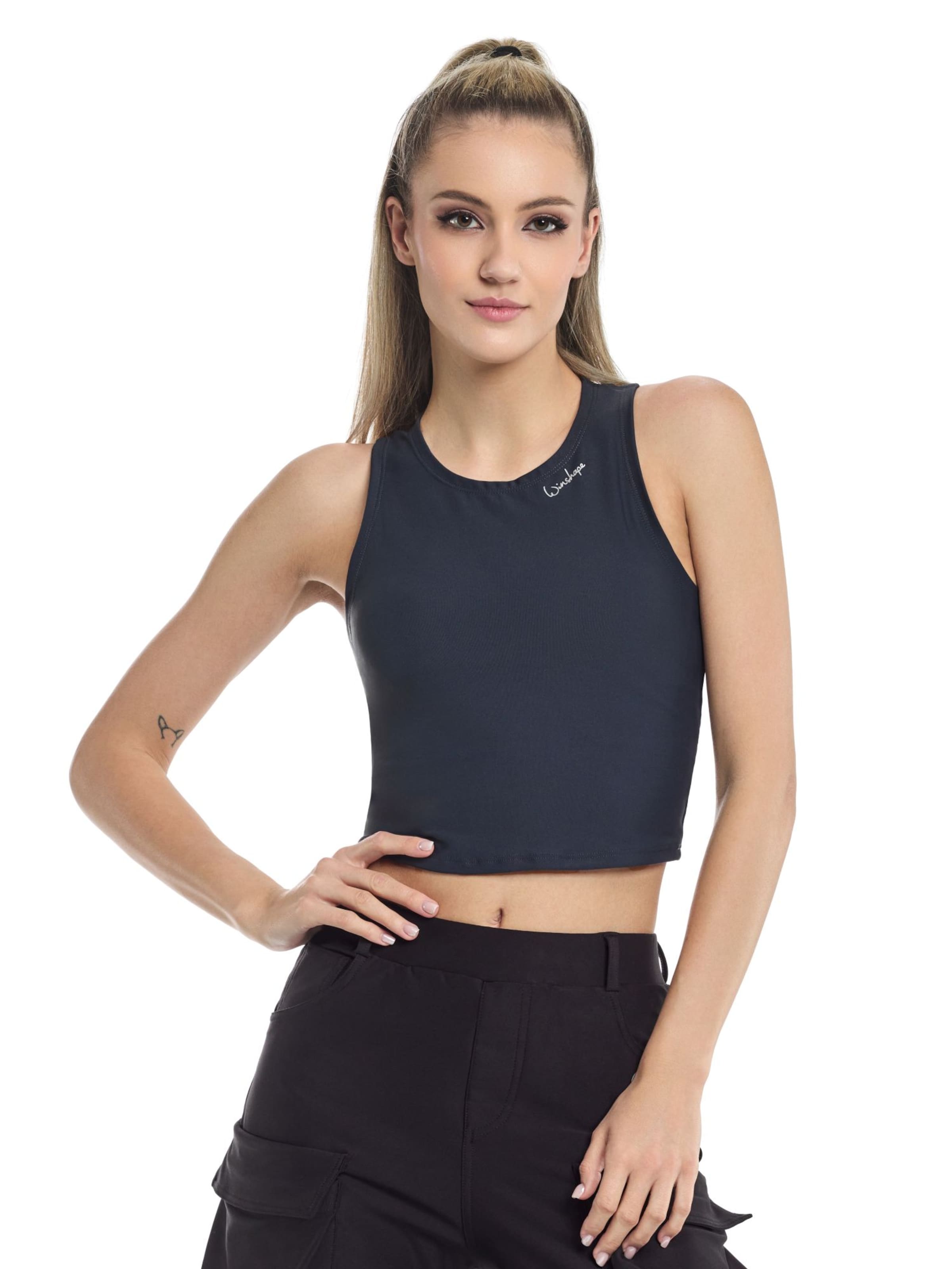 Winshape Sport top 'AET136C' - szürke: elől