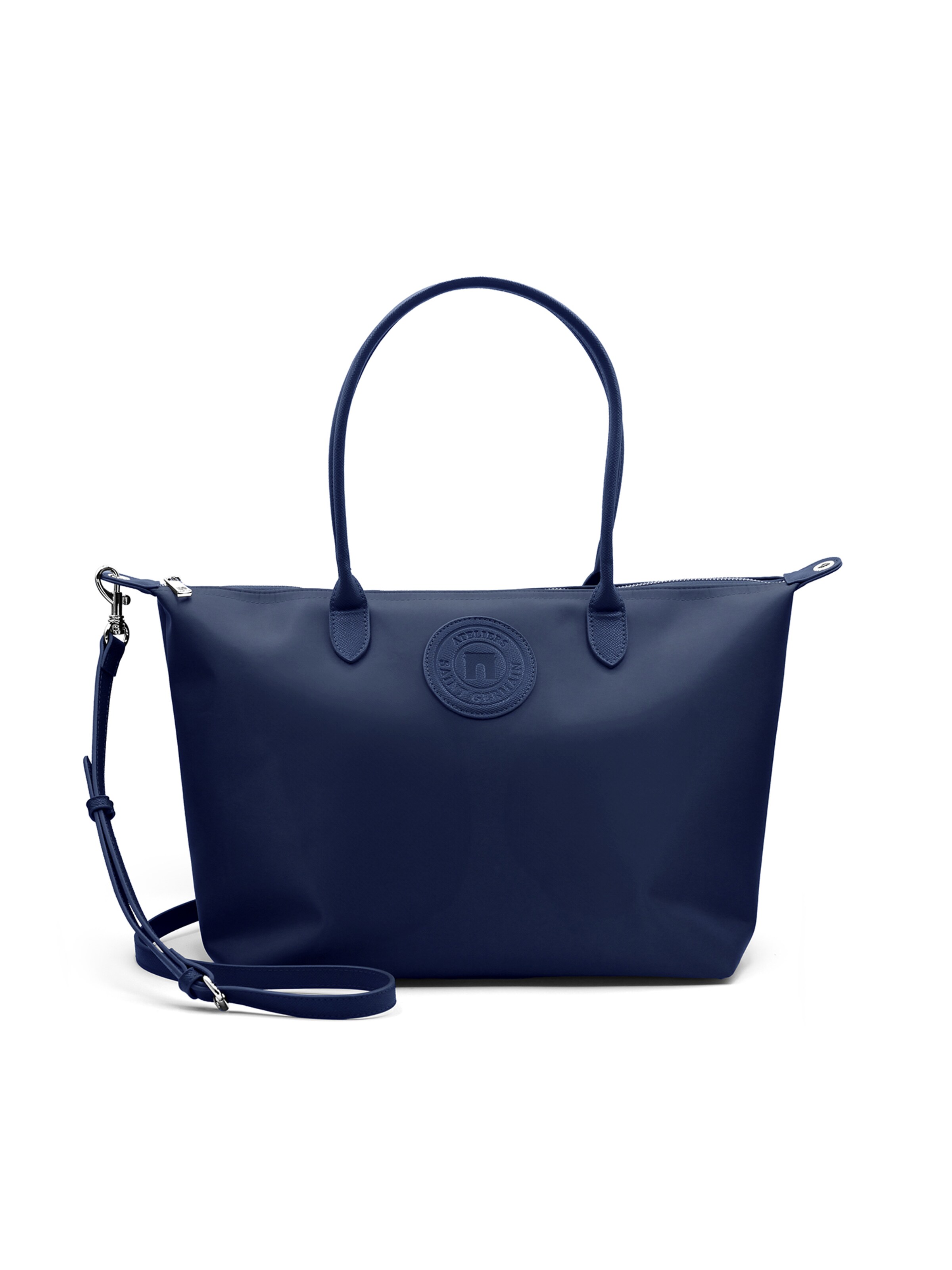 Ateliers Saint Germain Schoudertas 'Etretat' in Blauw: voorkant