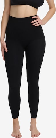 cfab (formerly creamy fabrics) Shapinghose 'Seamless Shaping Leggings' in Schwarz: Vorderseite