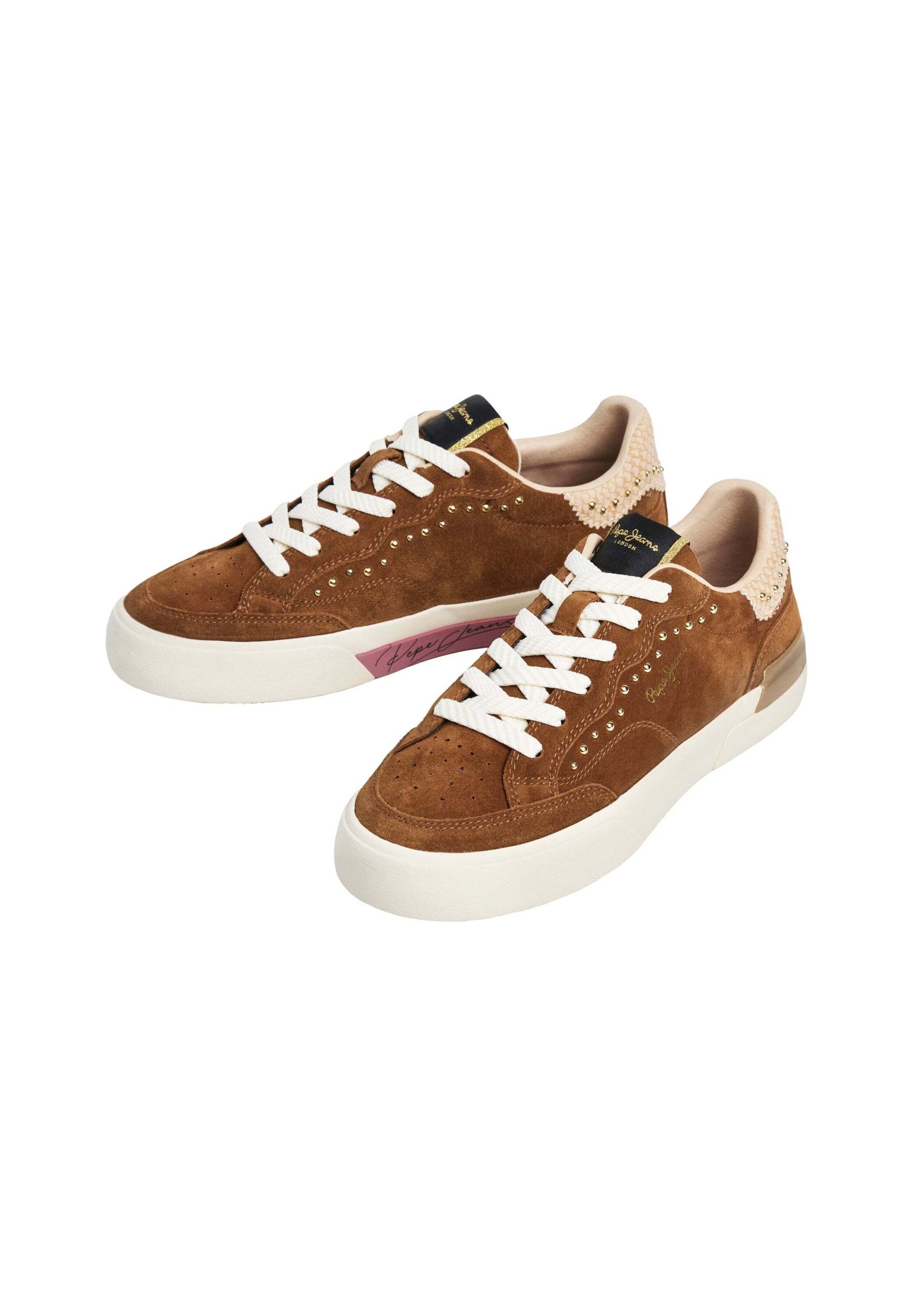 Pepe Jeans Sneaker 'Milan West' in Braun