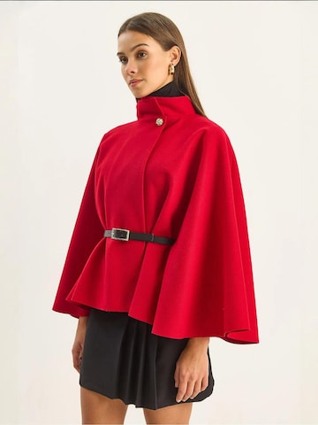 Veste mi-saison Bianco Lucci en rouge