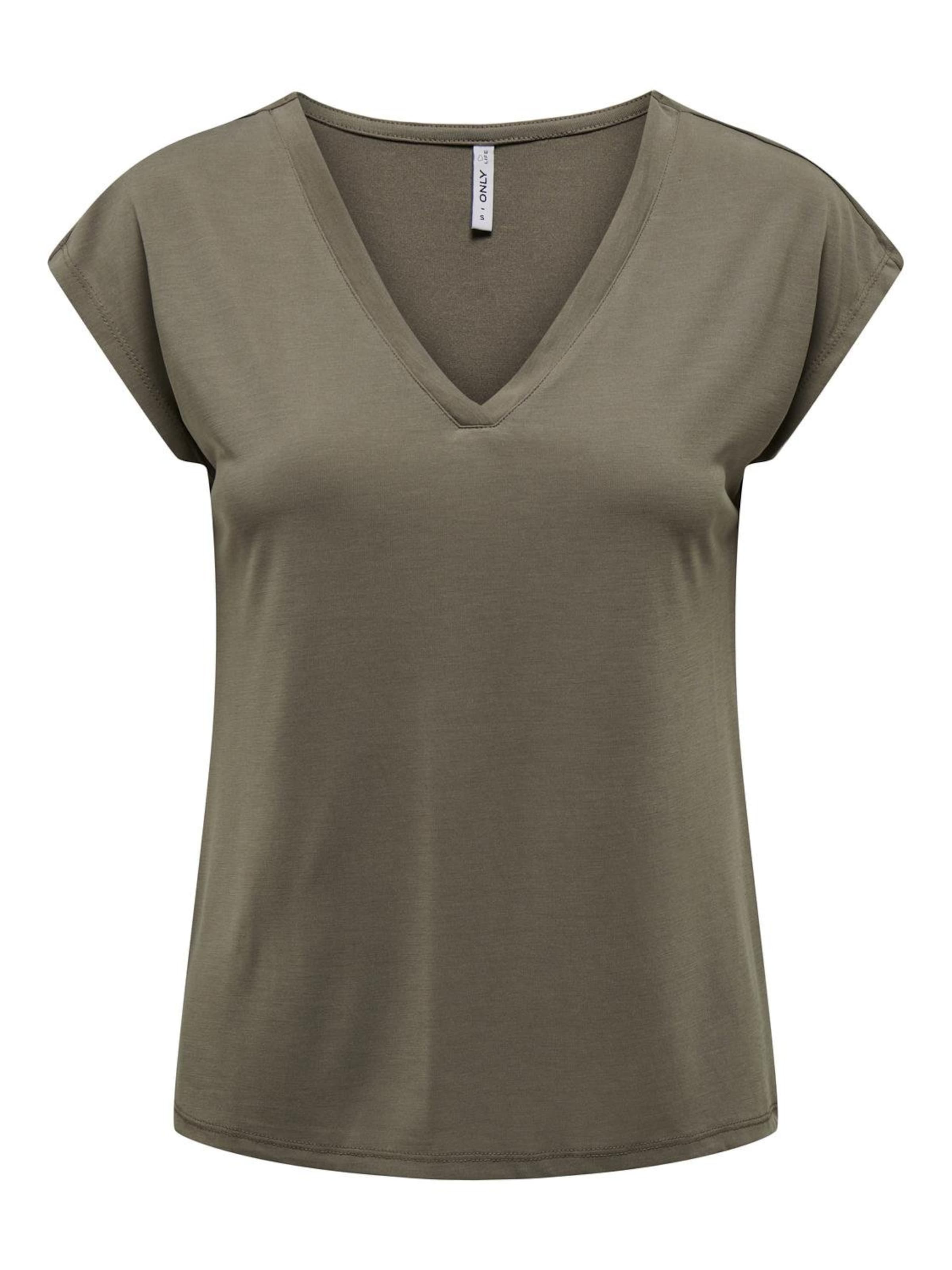 ONLY Shirt 'ONLFree' in Brown: front