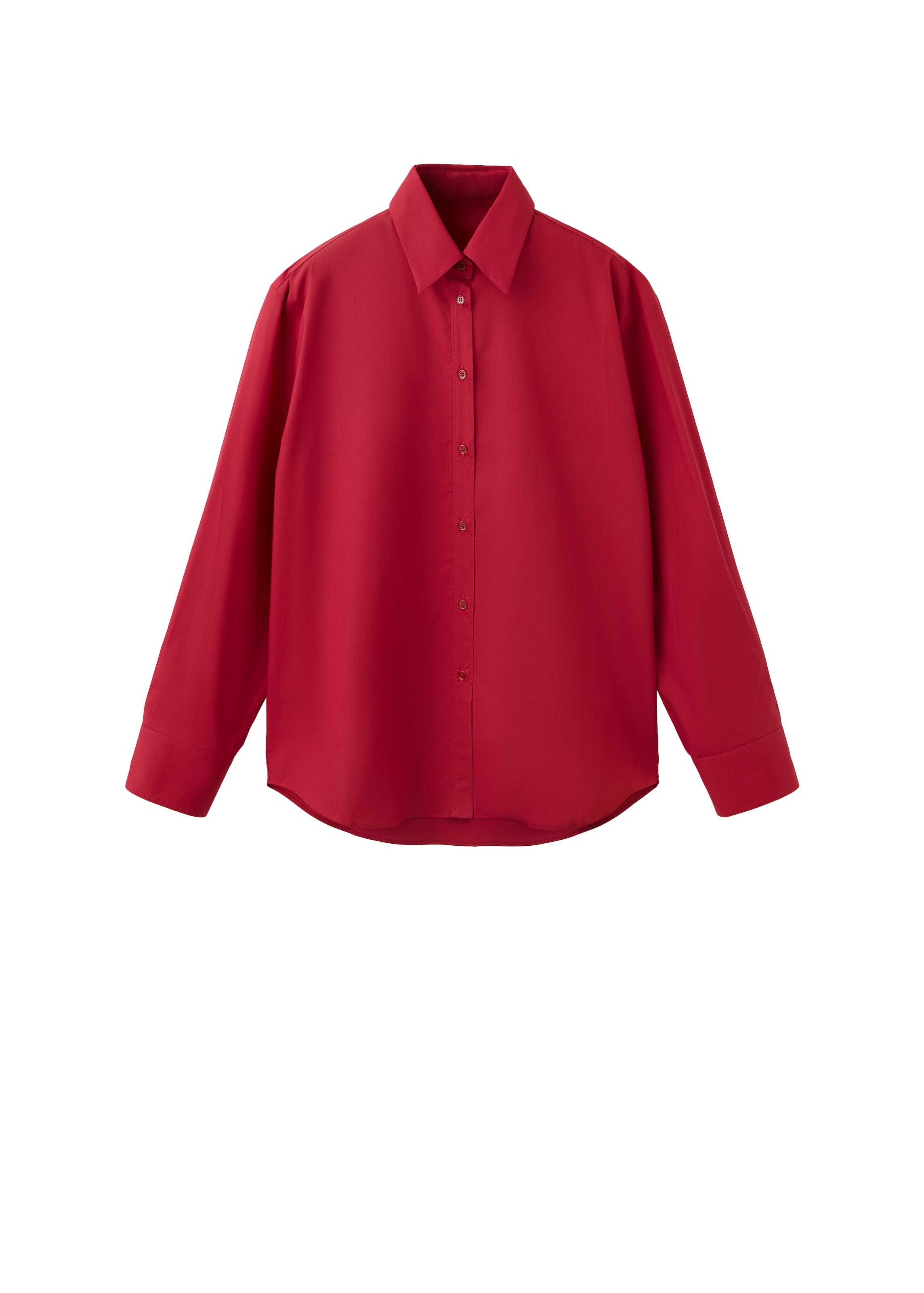 Camicia da donna 'JUSTI' di MANGO in rosso: frontale