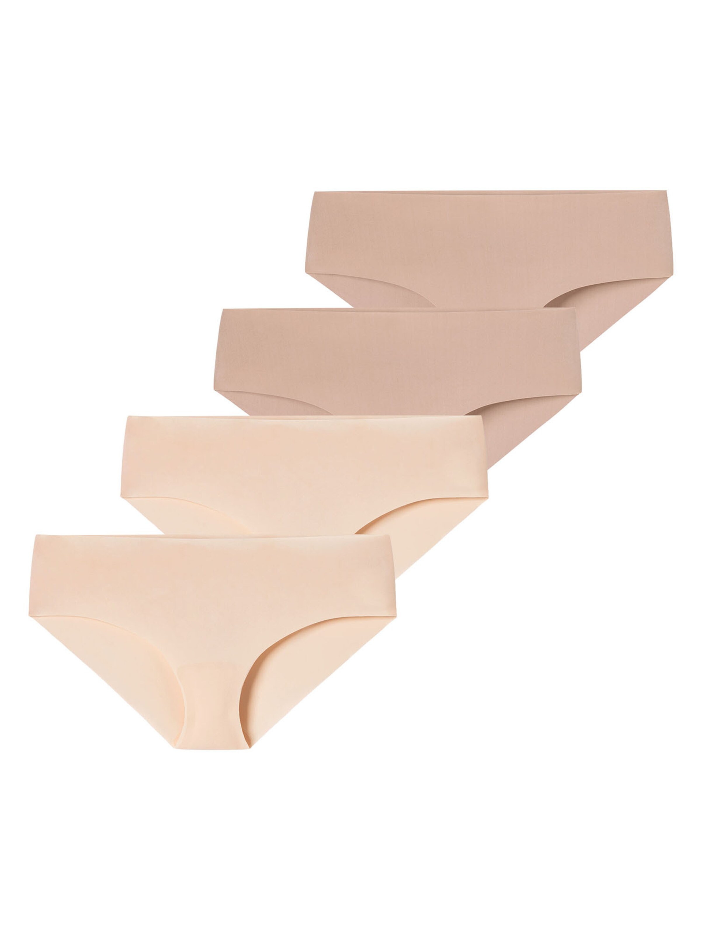 SCHIESSER Culotte ' Invisible Light ' en XS en beige / nude / sable, Vue avec produit