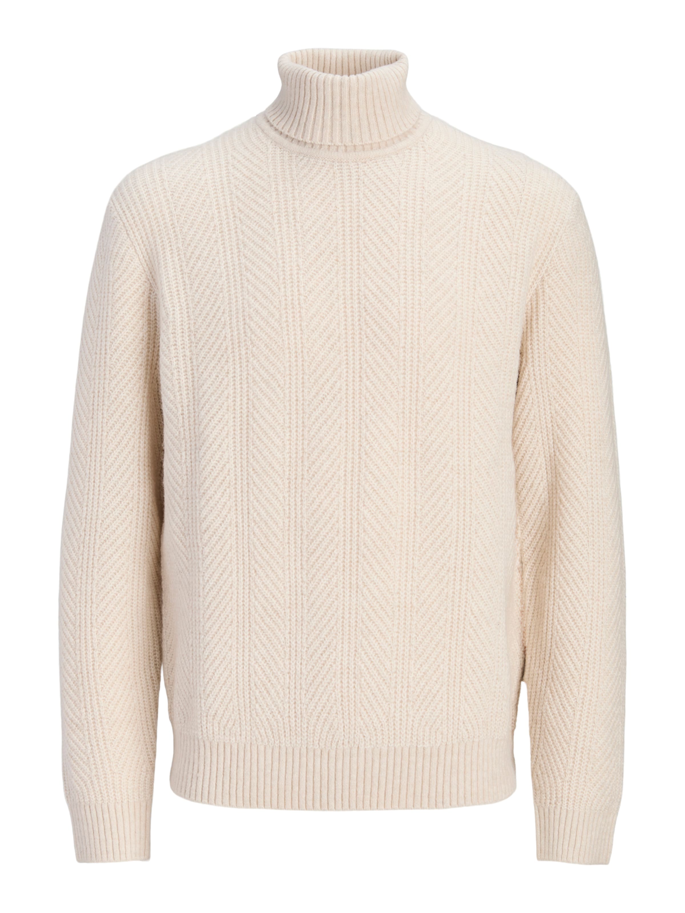 Pullover 'JREBARCAN' di JJ Rebel in beige: frontale