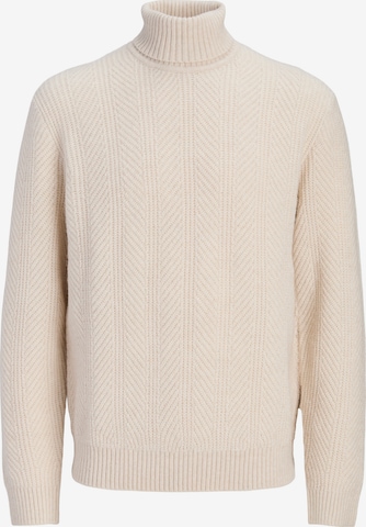 Pullover 'JREBARCAN' di JJ Rebel in beige: frontale