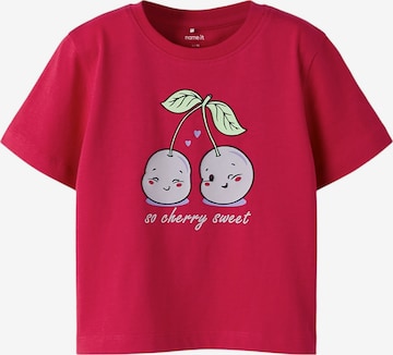 T-Shirt 'NMFHENISA' NAME IT en rouge : devant