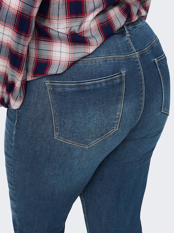 ONLY Carmakoma Skinny Jeans 'CARSALLY' i blå