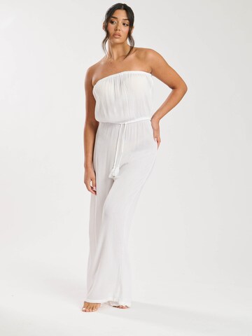 South Beach Jumpsuit in Wit