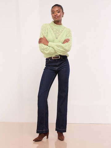 Lipsy Svetr – zelená