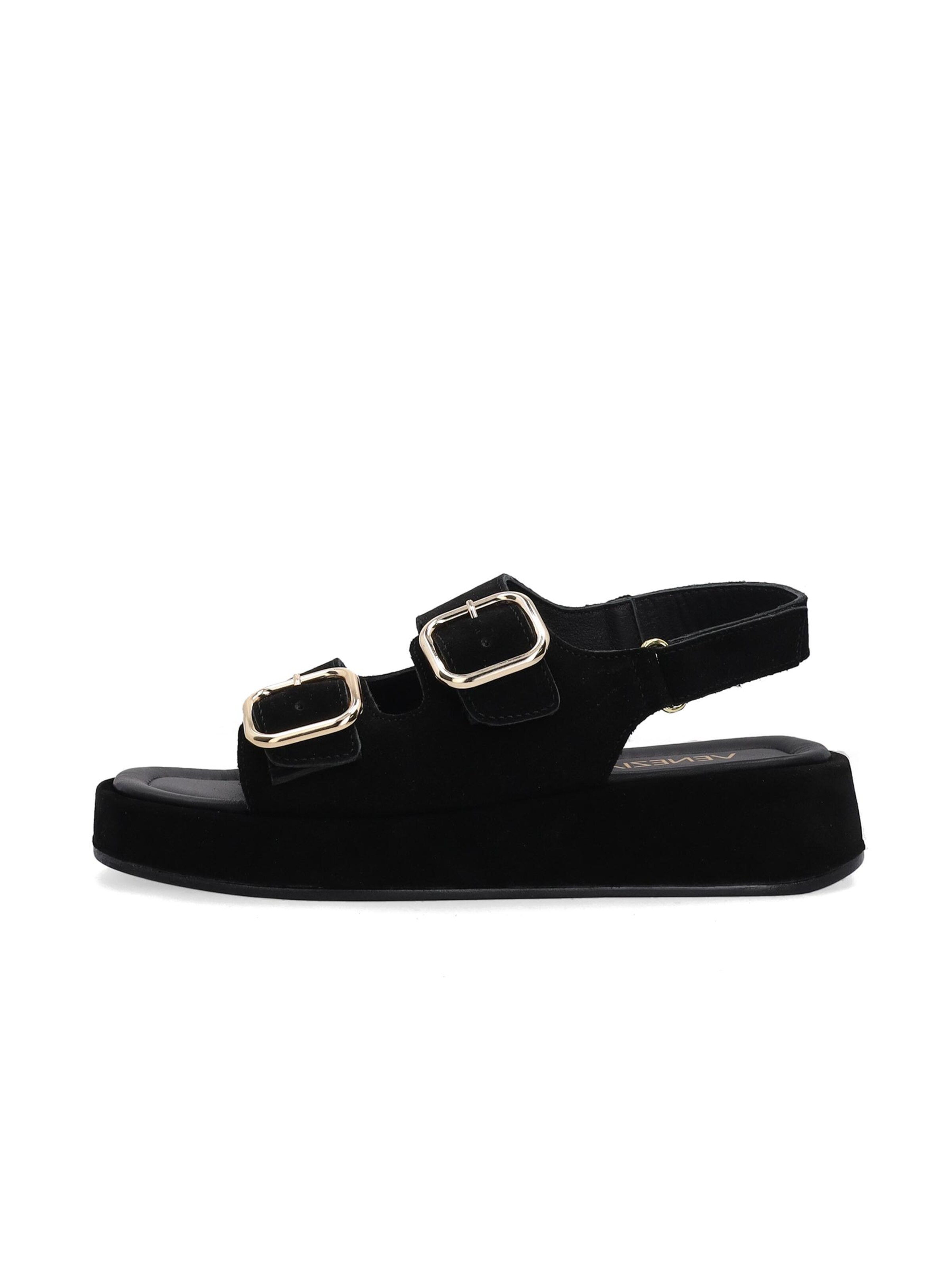 VENEZIA Sandale‌‌‌‌‌‌‌ in Schwarz: Vorderseite