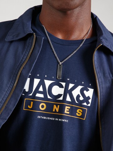 JACK & JONES Μπλουζάκι 'JORSEVEN' σε μπλε
