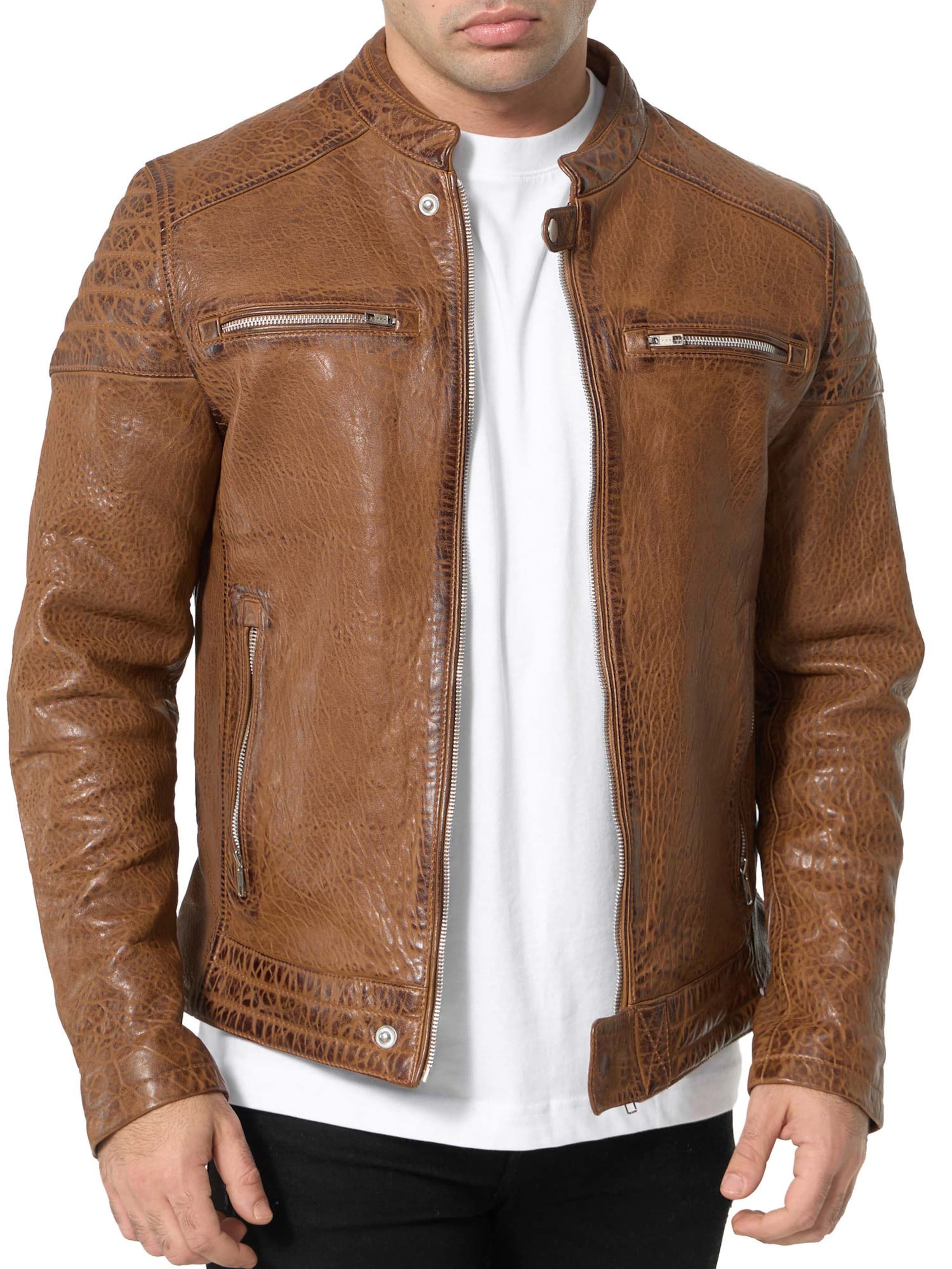 Veste mi-saison 'A803' Tazzio en marron