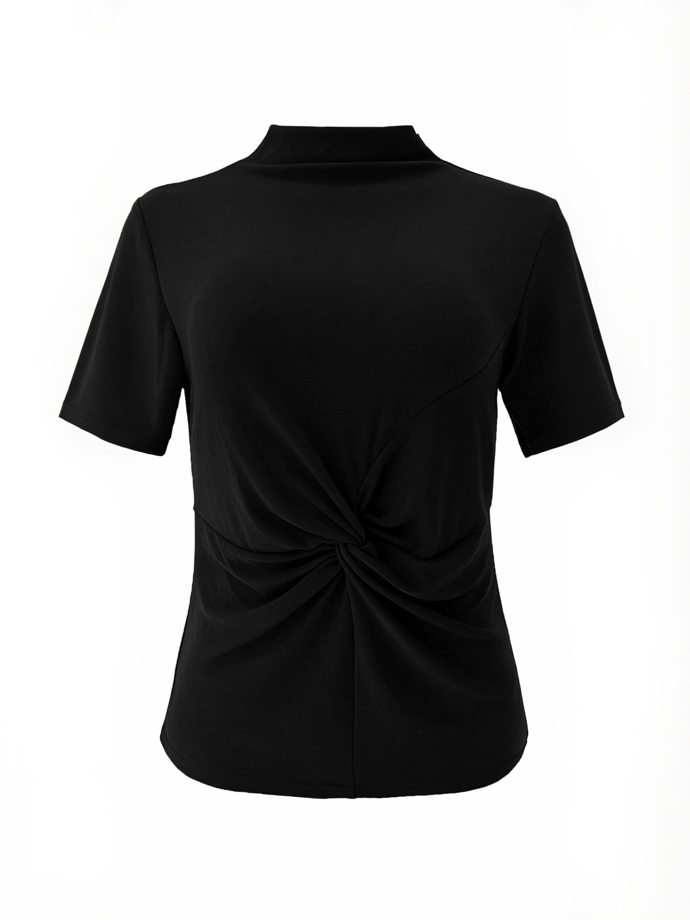 Haut ' LISE ' Liberte Essentiel en noir : devant