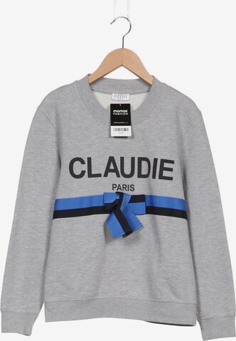 Claudie Pierlot Sweatshirt & Zip-Up Hoodie in M in Grey: front