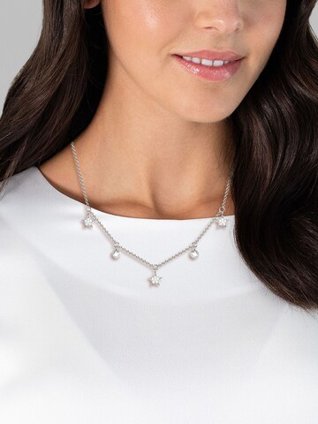 Eastside Necklace in Silver: front