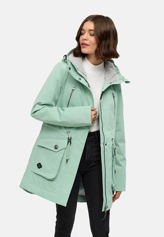 Manteau d’hiver 'Ellsa' Ragwear en vert