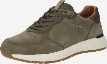 SALAMANDER Matalavartiset tennarit värissä vihreä: etupuoli