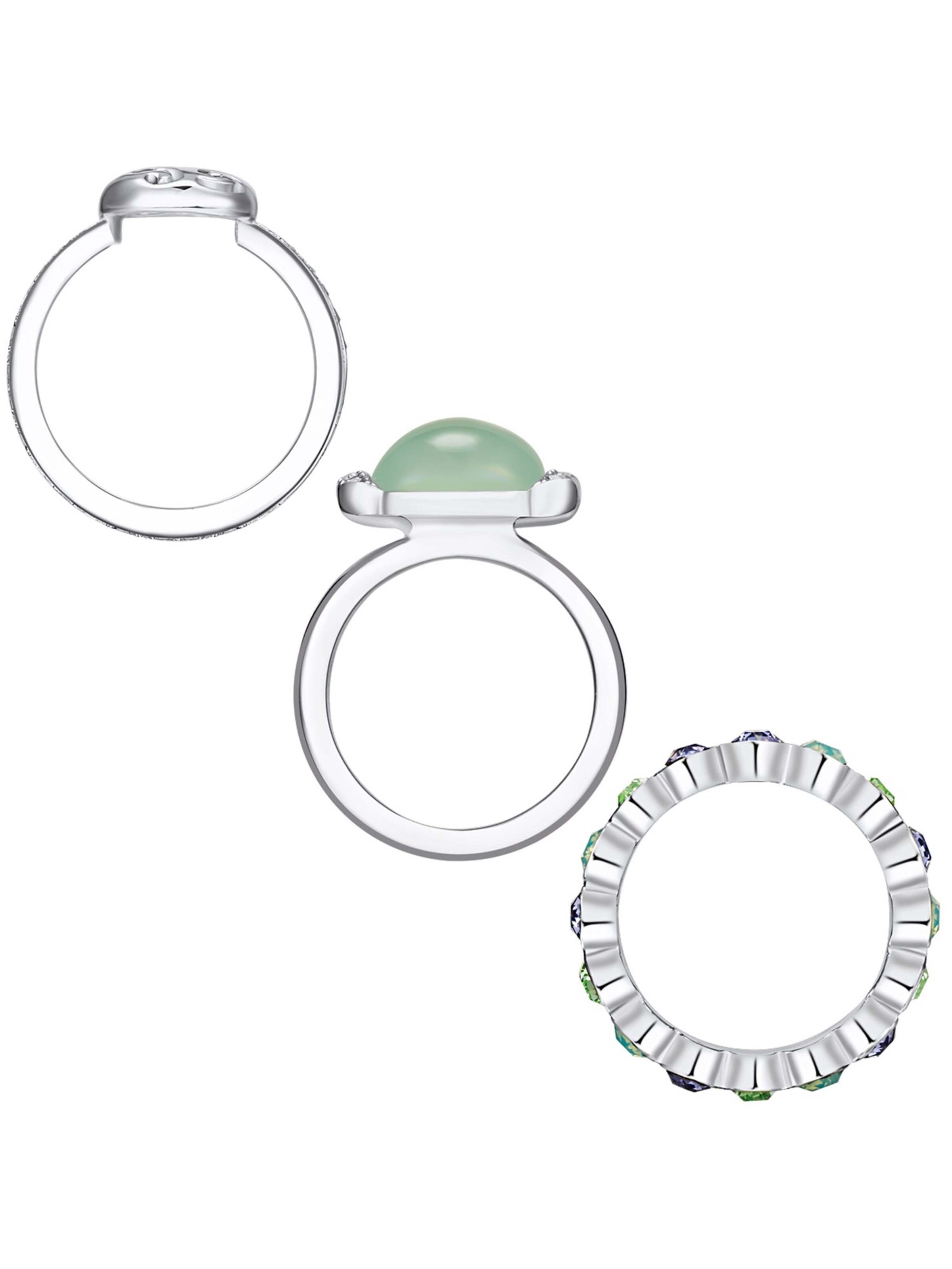 Lulu & Jane Ring in Silver