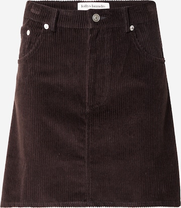 Lollys LaundrySuknja 'EVA' - smeđa boja: prednji dio