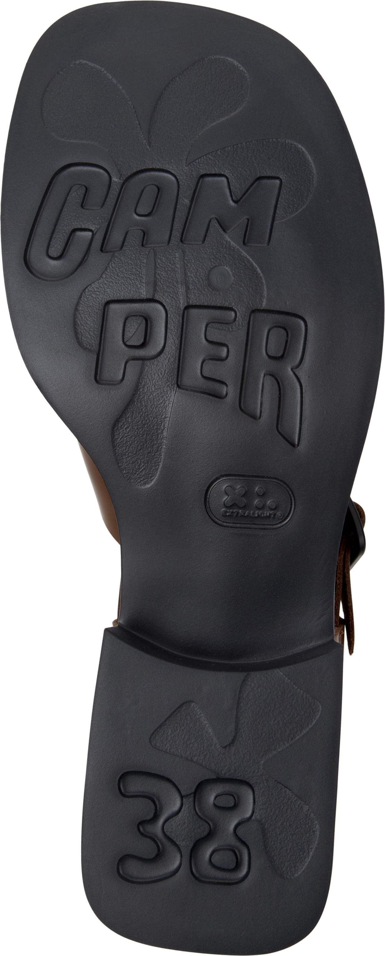 Sandales à lanières ' Dana ' CAMPER en marron