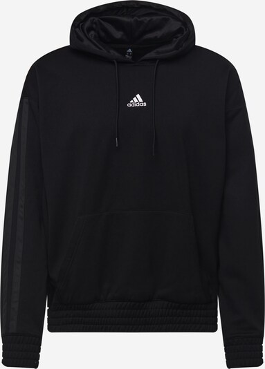ADIDAS PERFORMANCE Sportsweatshirt in schwarz / weiß, Produktansicht