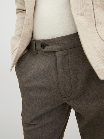 JACK & JONES Slimfit Hose 'Marco Connor' in Braun