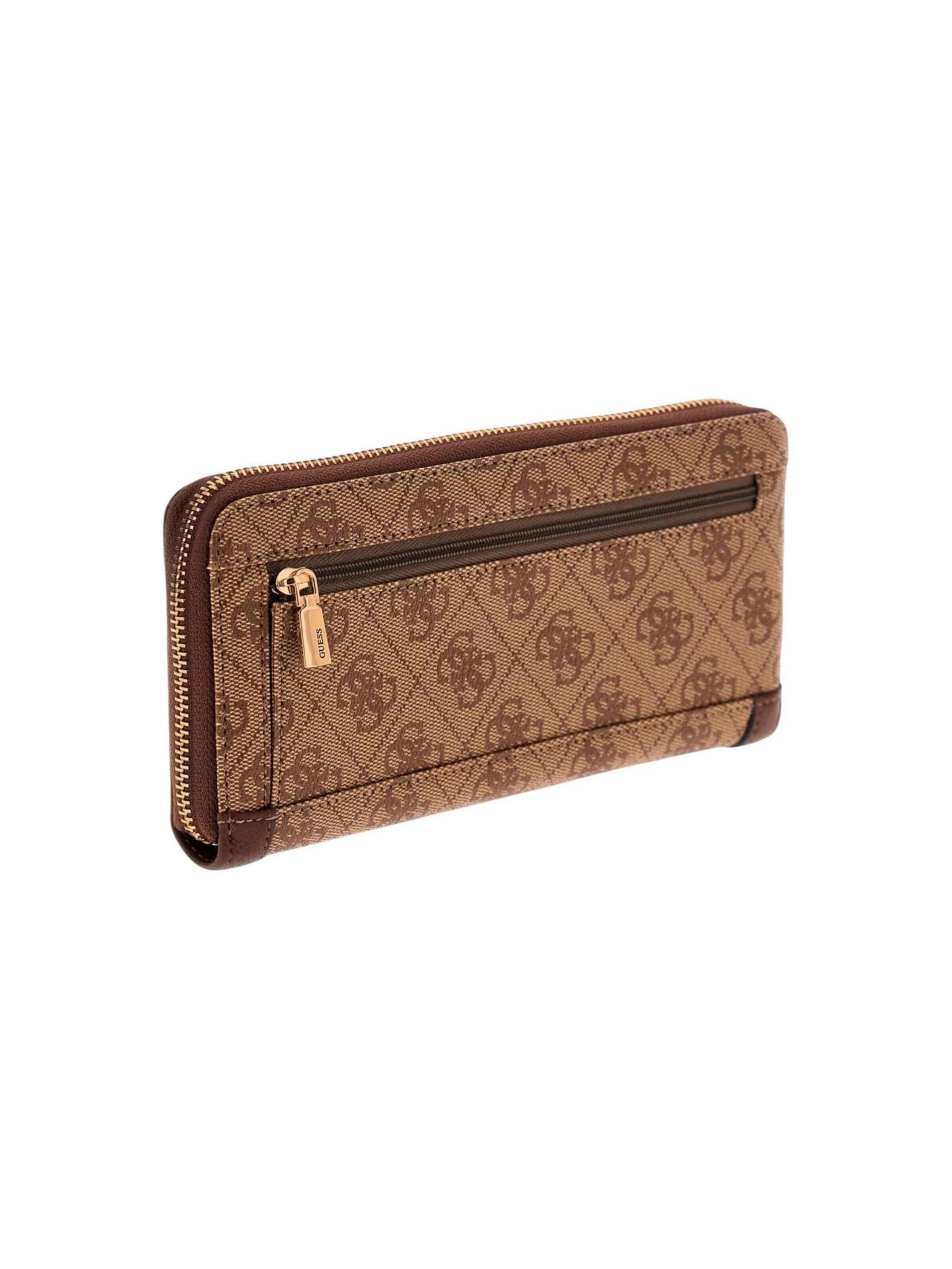 Portamonete 'COLEEN LOGO SML ZIP SWSG97 49146' di GUESS in marrone
