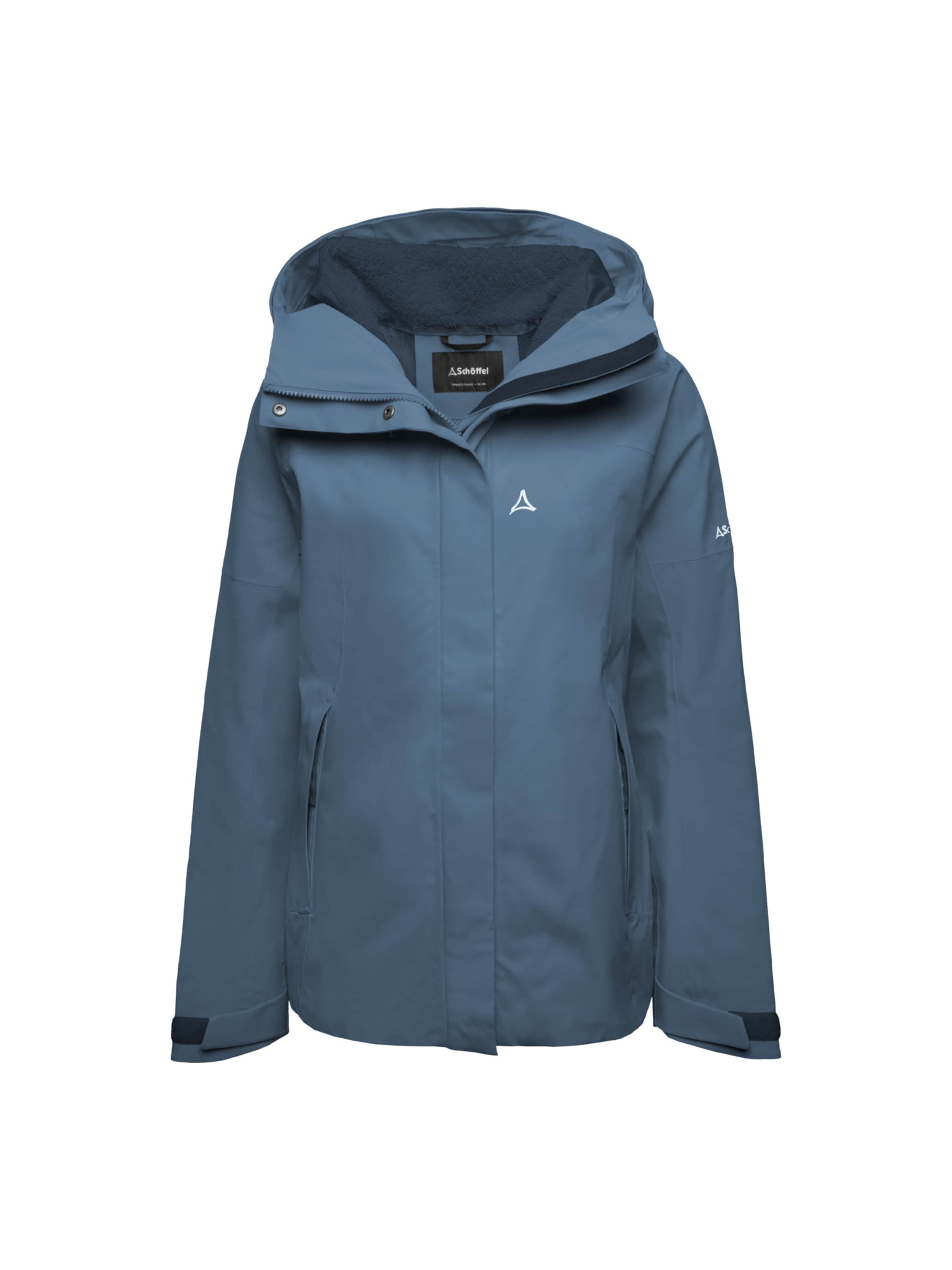 Schöffel Outdoorjas 'Roraima' in Blauw: voorkant