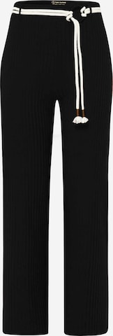 Pantalon 'Lauren' Les Lunes en noir : devant