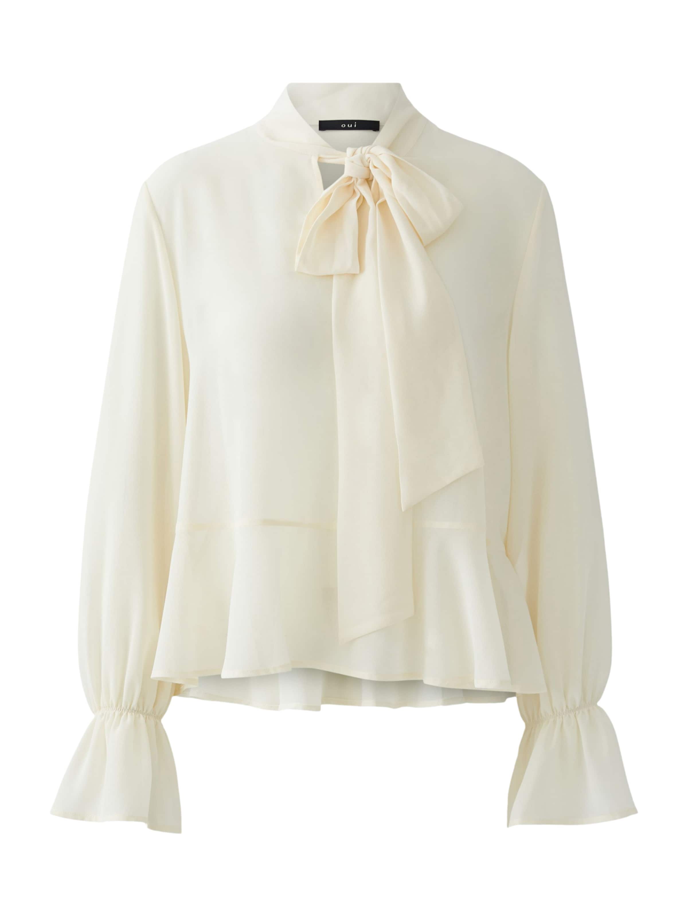 OUI Blouse in Wit: voorkant
