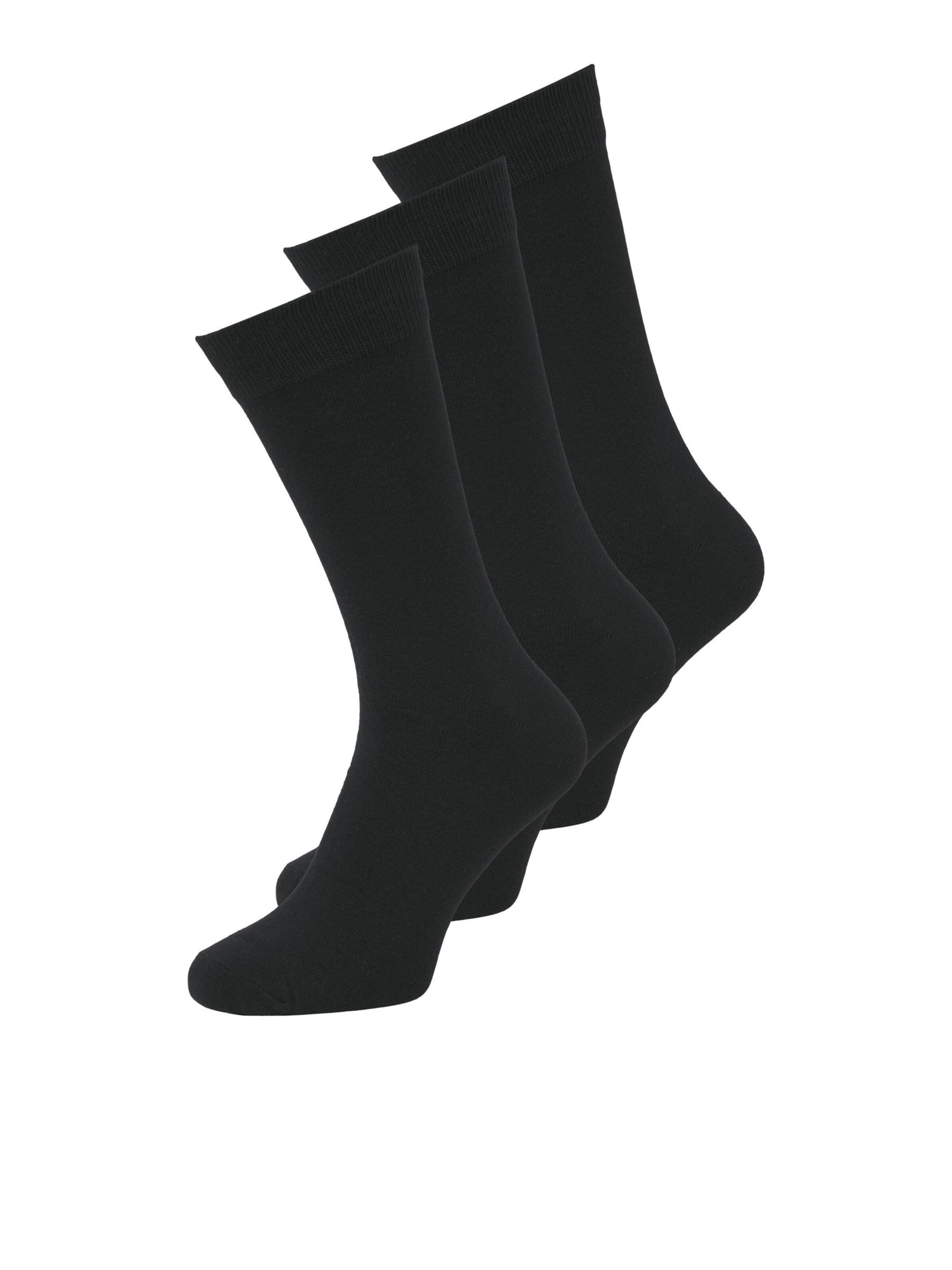 Calzino in 41-46 JACK & JONES di colore nero, Visualizzazione prodotti