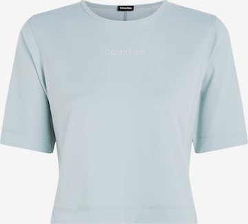 Calvin Klein Sport Performance Shirt in Blue: front