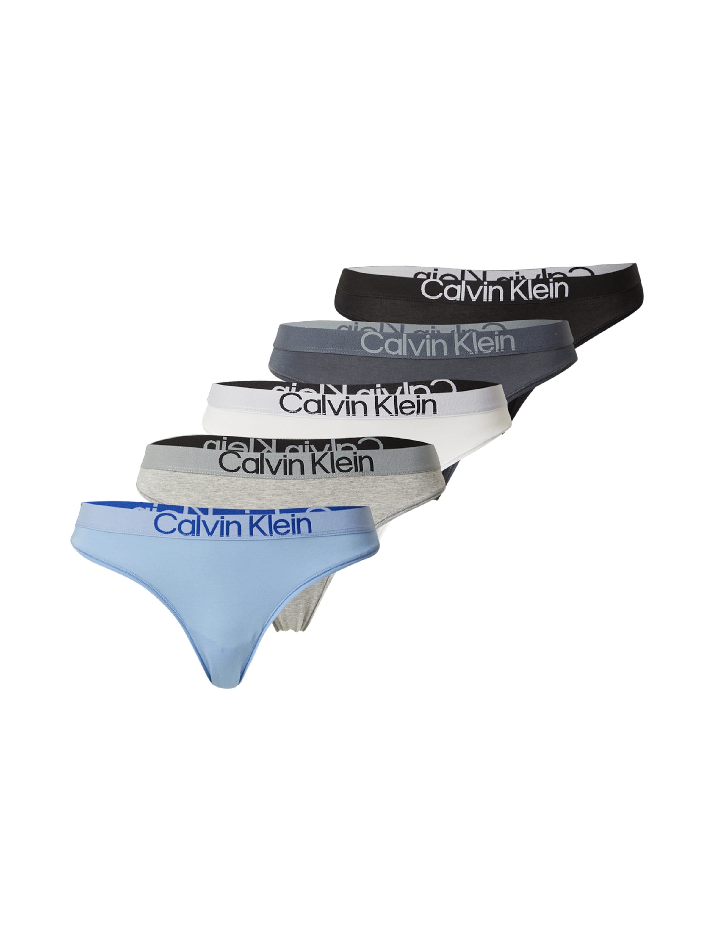 Calvin Klein Underwear Tanga (Světlemodrá, Světle Šedá, Tmavě Šedá, Černá, Bílá) 