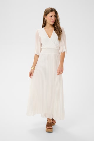 Robe 'CRALuna' Cream en blanc : devant