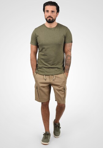 BLEND Regular Cargohose in Beige