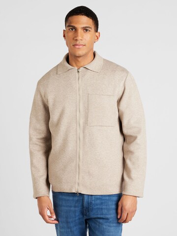 River Island Knit Cardigan in Grey: front