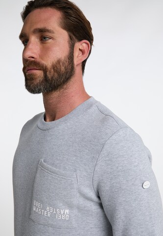 DreiMaster Maritim Sweatshirt 'Bridgeport' in Grau