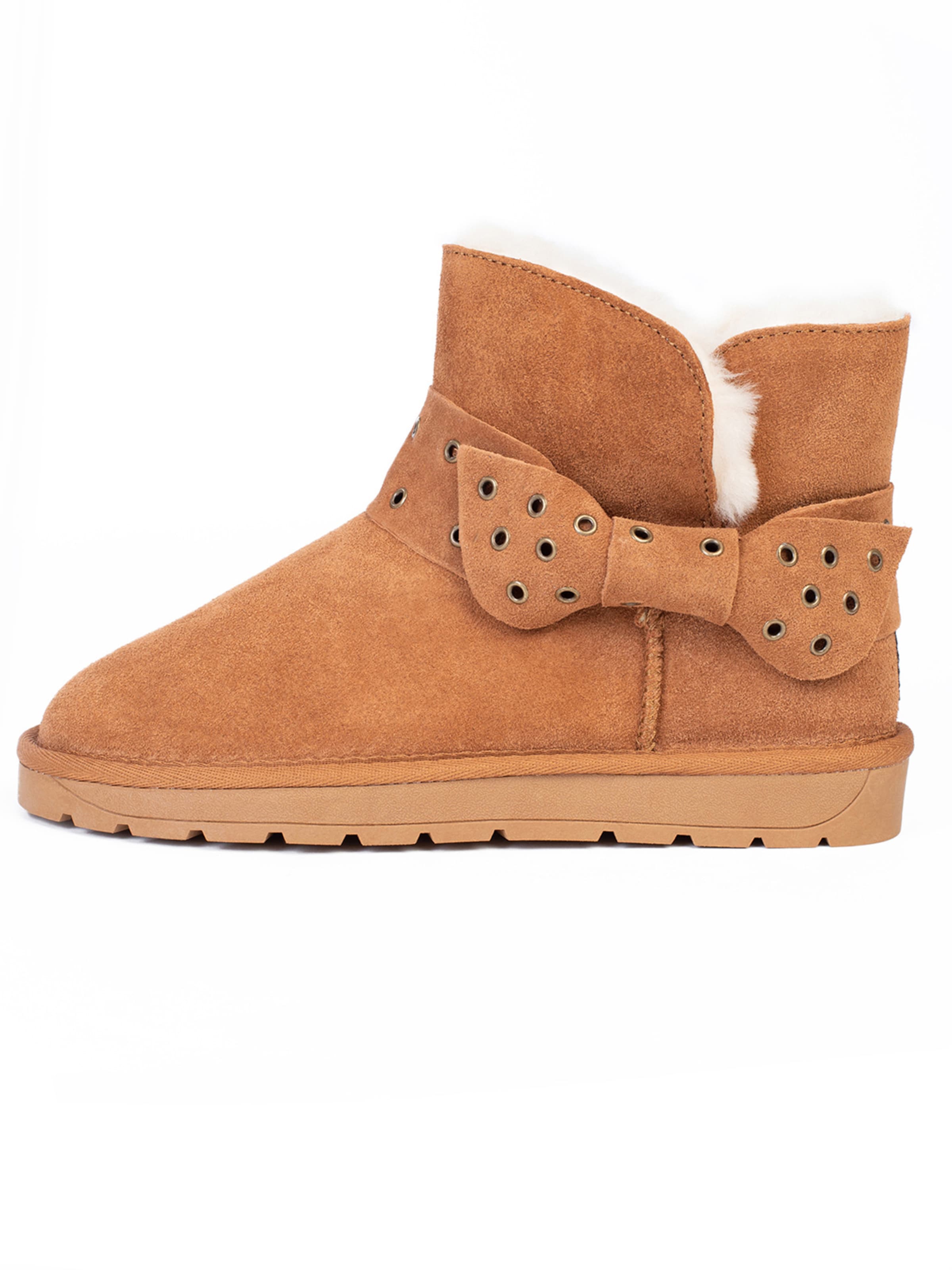 Gooce Сноубутсы 'Betsie' в Коричневый: спереди