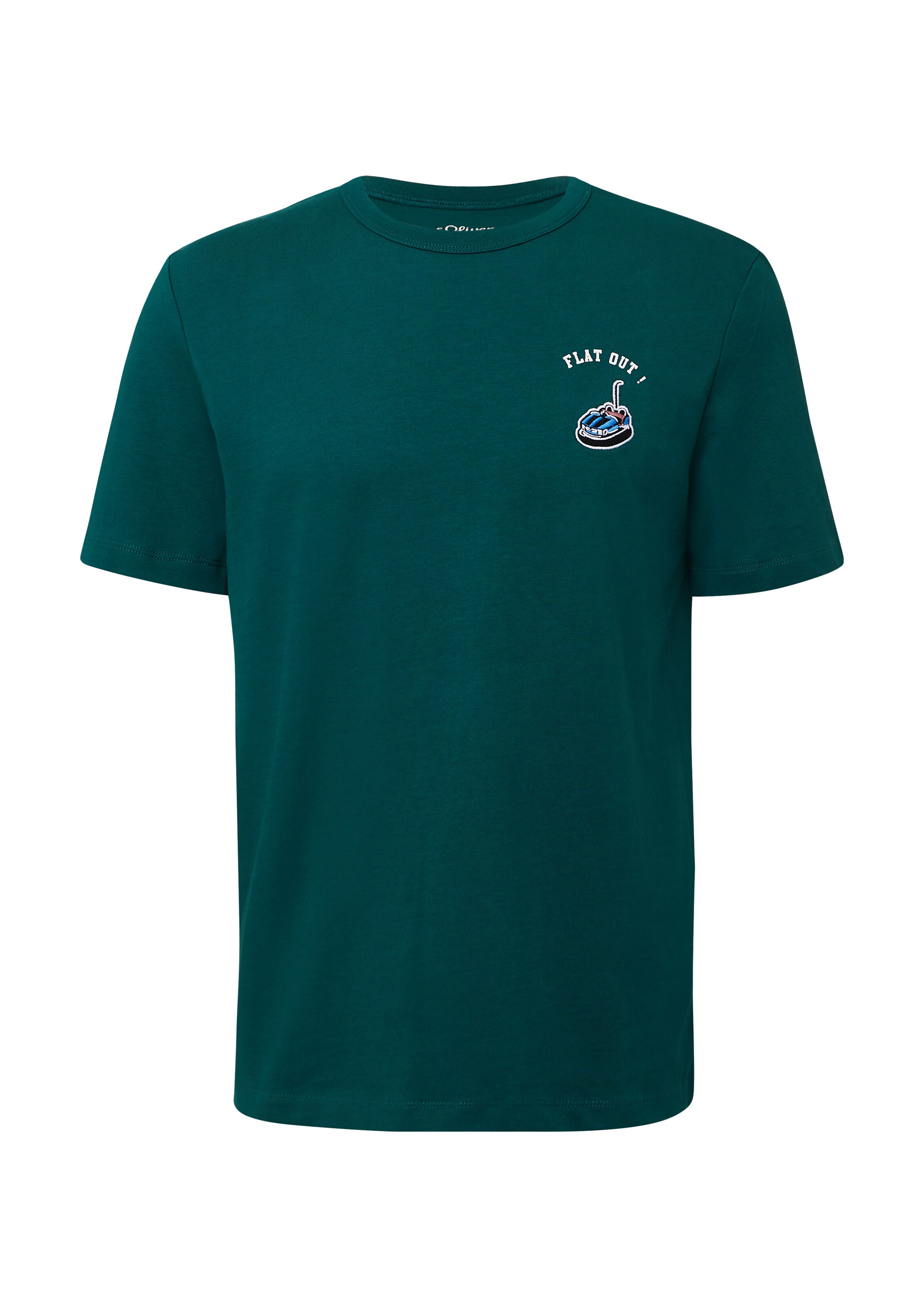 s.Oliver Shirt in Groen: voorkant