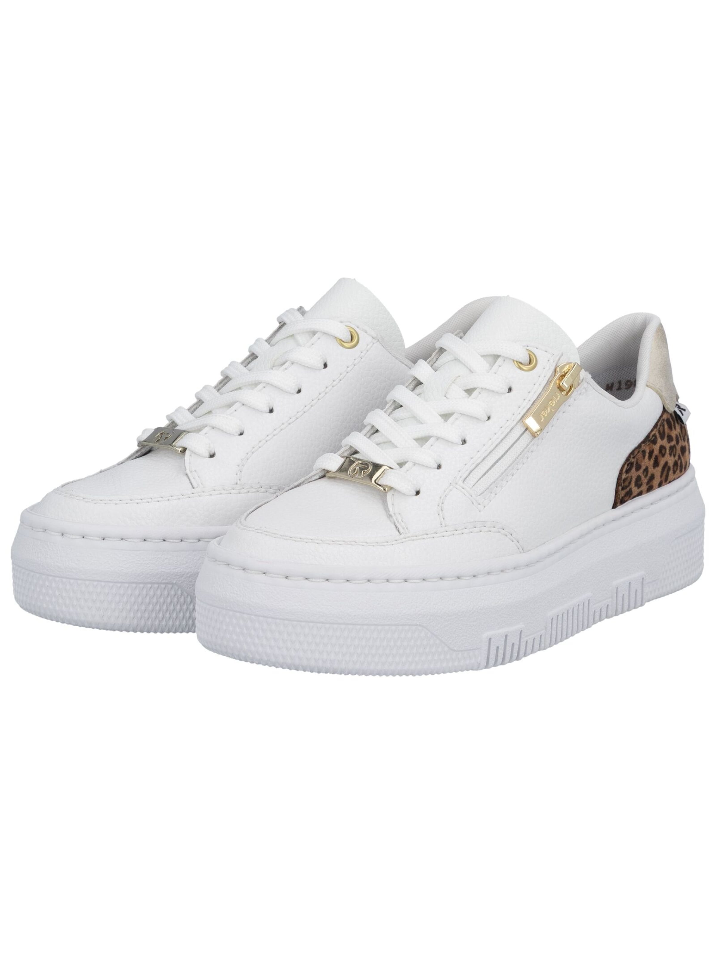 Baskets basses Rieker en blanc