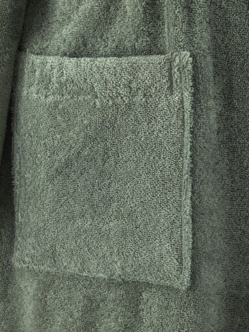 BOSS Home Long Bathrobe 'EDGE' in Green