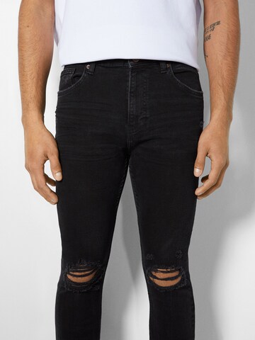 Bershka Skinny Jeans in Zwart