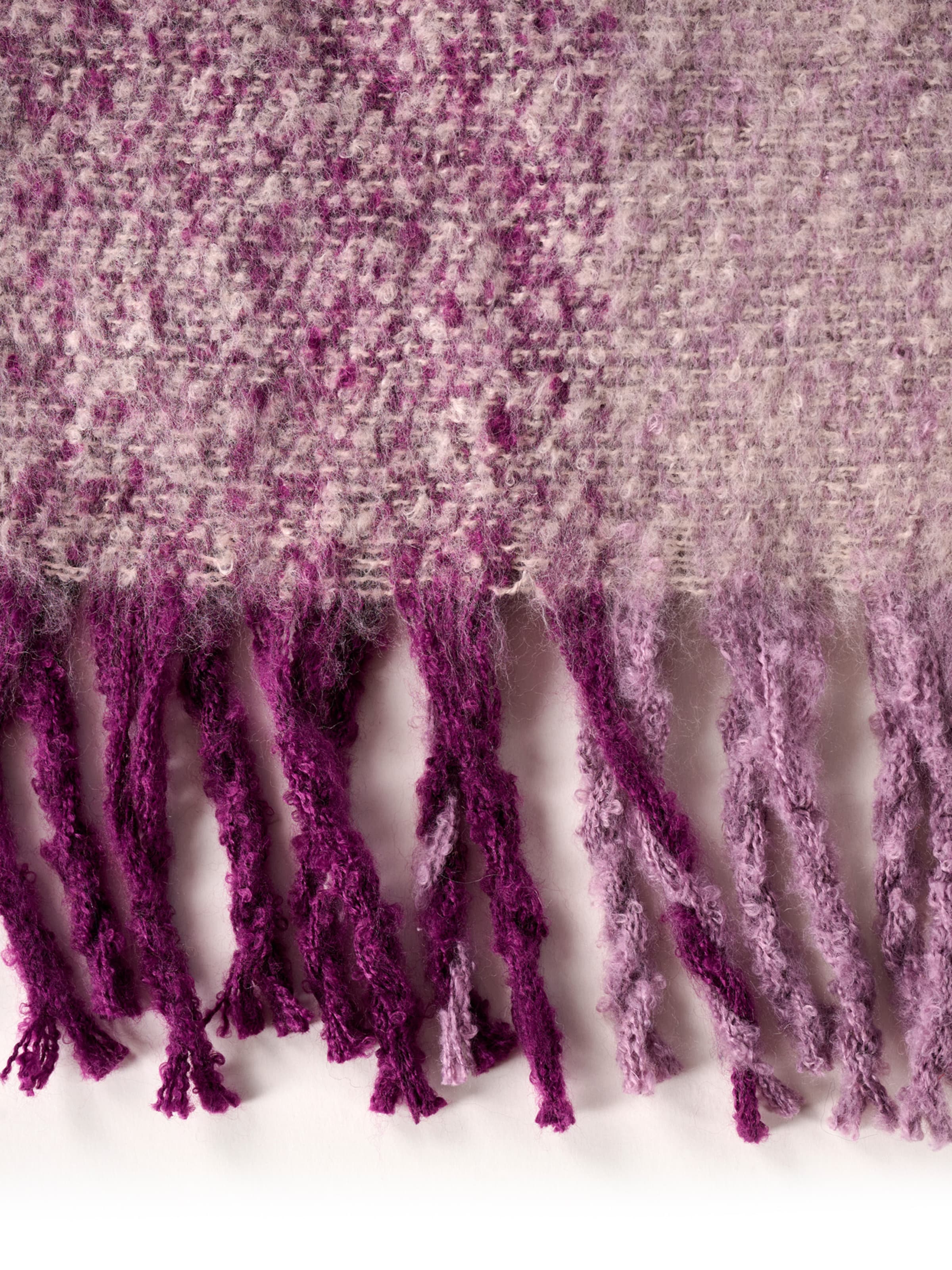 Maze Scarf in Purple