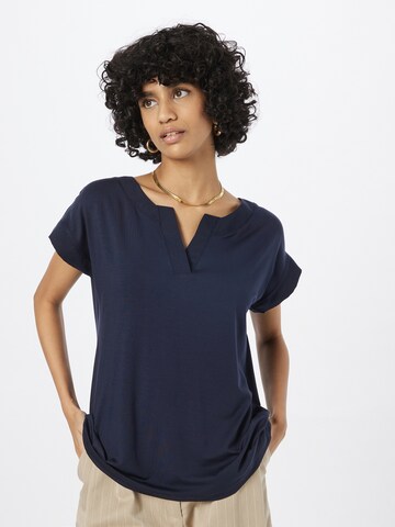 ESPRIT - Camiseta en azul: frente