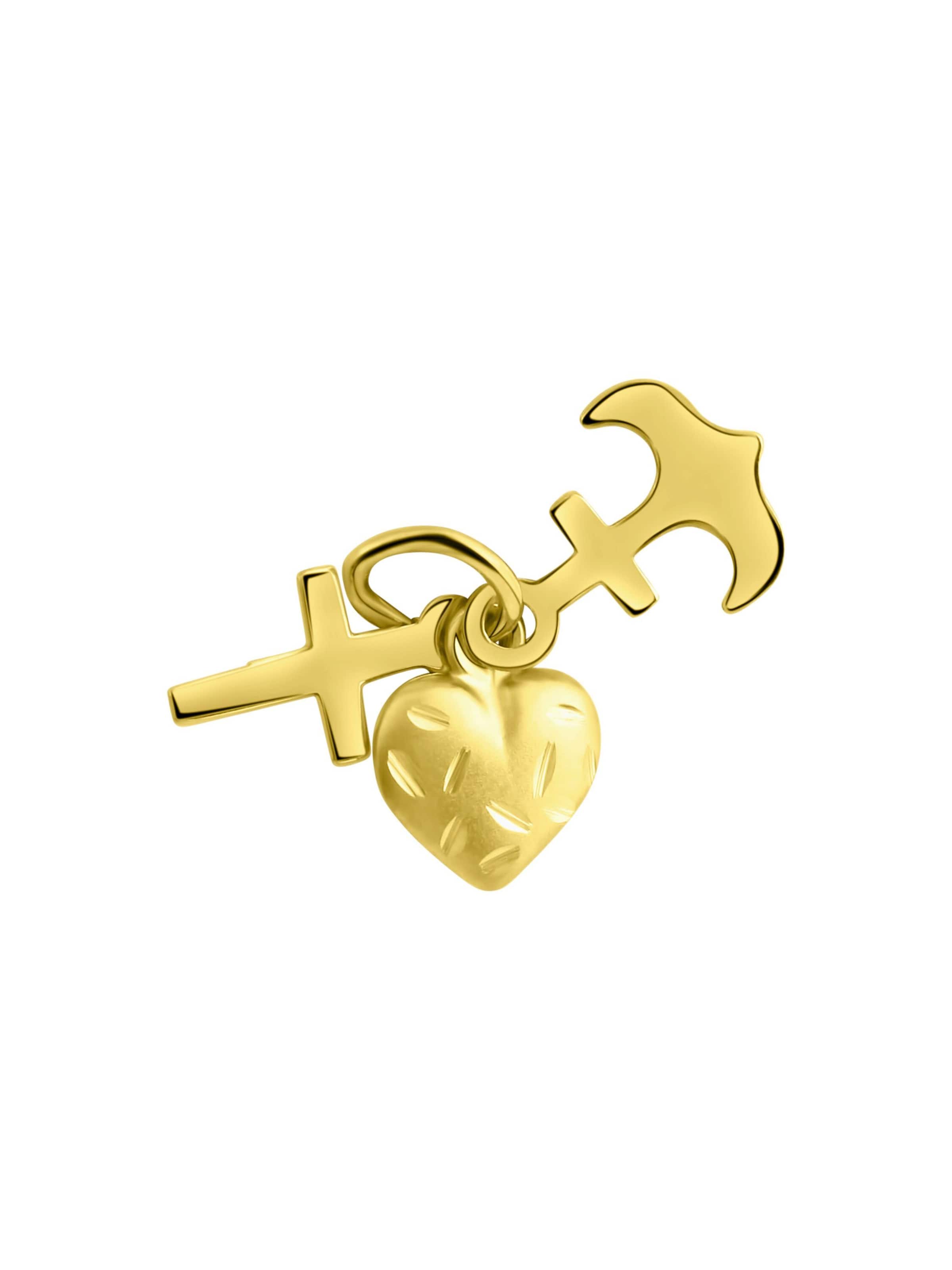 Fascination by Ellen K. Anhänger in Gelb: Vorderseite