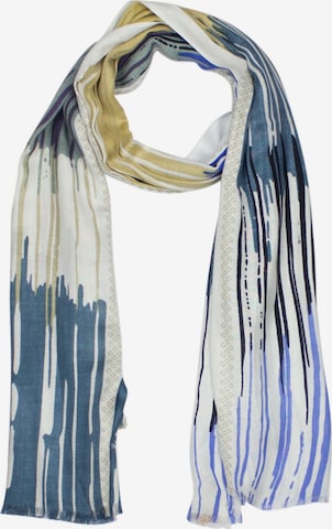 Sunsa Tuch 'Sunsa' in Blau: Vorderseite