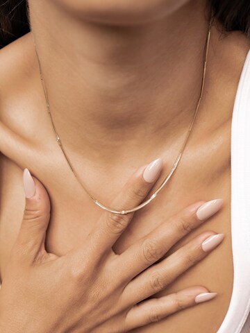 Hey Happiness - Cadena 'Heart Duo' en oro